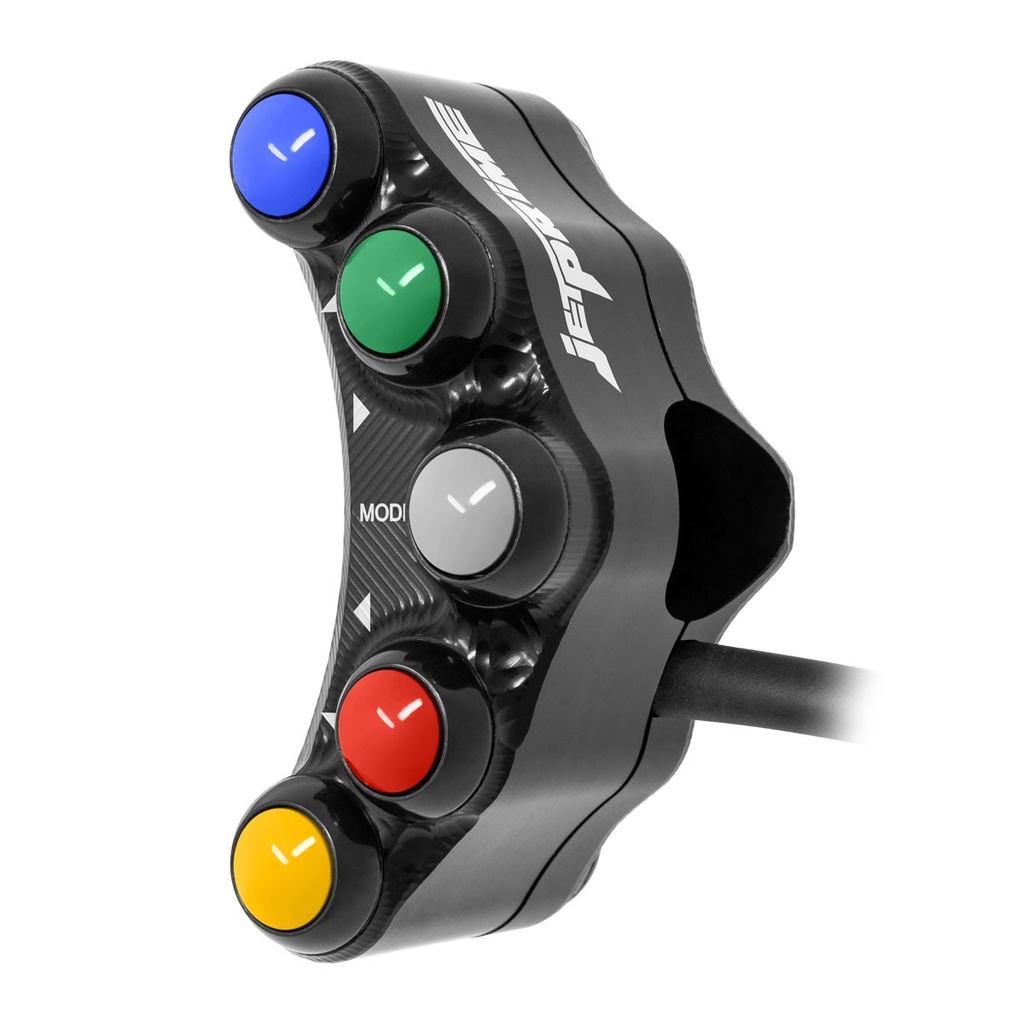 [JPPLSR027] Jetprime LHS Race Handlebar Switch for Honda CBR 1000 RR-R (Black) - image 1