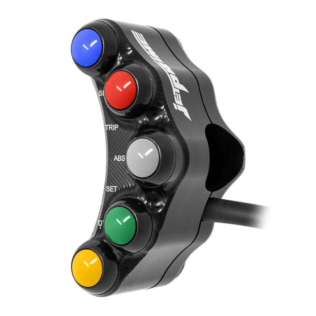 [JPPLSR028] Jetprime LHS Race Handlebar Switch for BMW S 1000 RR HP4 (Black) - image 1