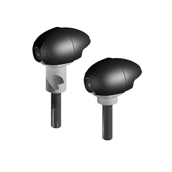 [FS-R6-2006-R] GBRacing Bullet Frame Sliders / Crash Knobs (Race) for Yamaha YZF-R6