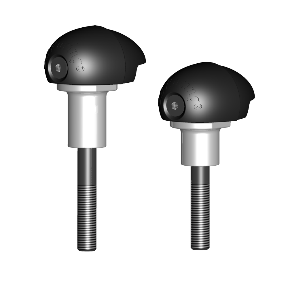 [FS-GSXR1000-K9-R] GBRacing Bullet Frame Sliders (Race) for Suzuki GSX-R 1000 K9 - L6