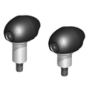 GBRacing Bullet Frame Sliders (Race) for Triumph Daytona 675 Street Triple / R