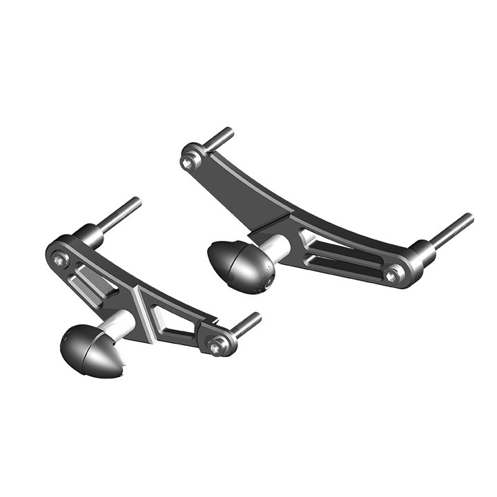 [FS-675-2006-CS-S] GBRacing Frame Sliders (Street) for Triumph Daytona 675 Street Triple