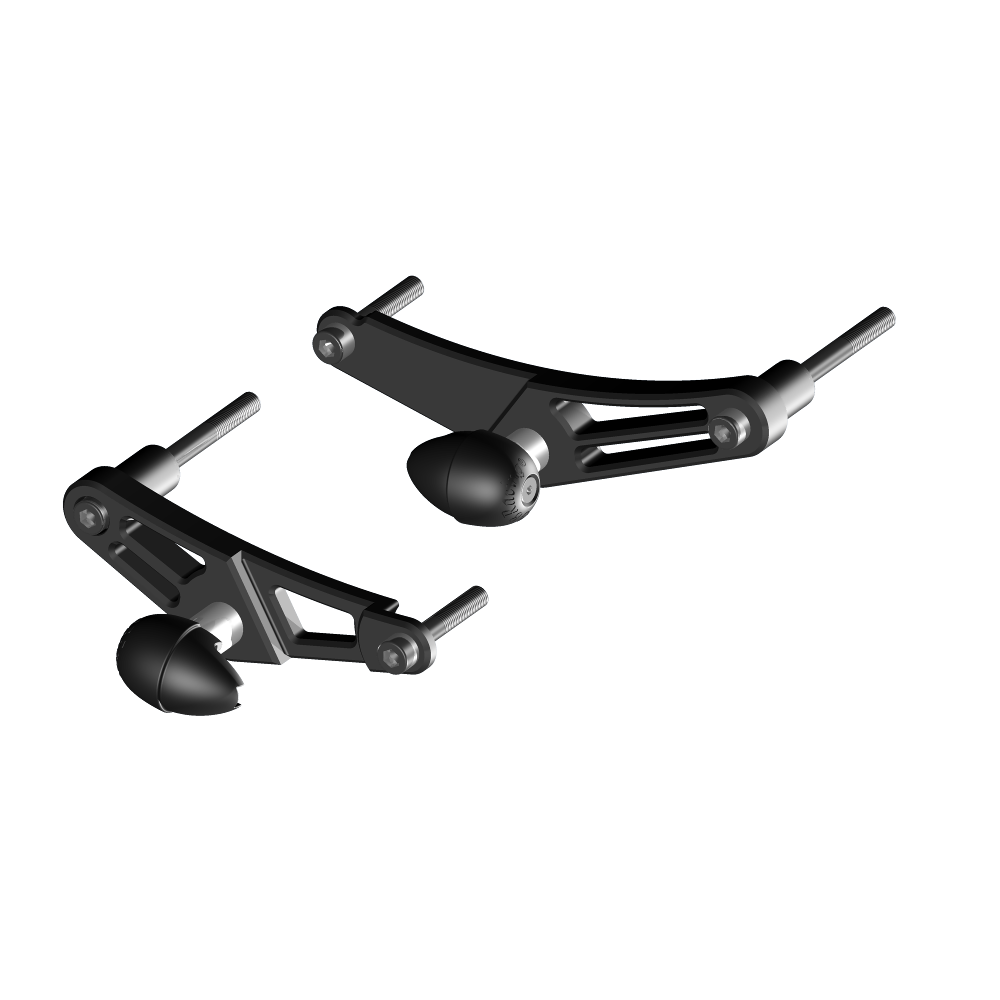 GBRacing Frame Sliders (Race) for Triumph Daytona 675 Street Triple