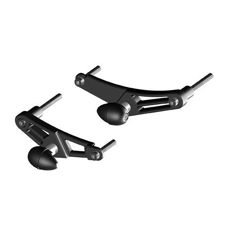 [FS-675-2006-CS-R] GBRacing Frame Sliders (Race) for Triumph Daytona 675 Street Triple