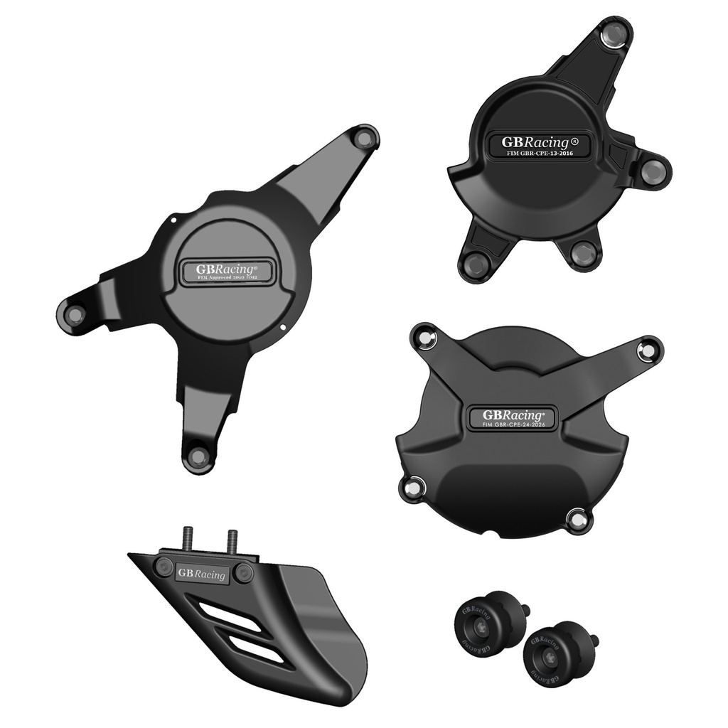 [CP-CBR1000-2008-CS-GBR] GBRacing Crash Protection Bundle for Honda CBR1000RR 2008 - 2016
