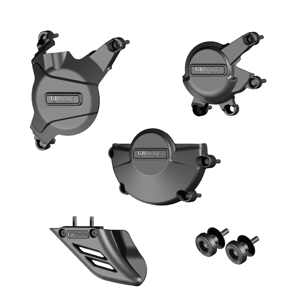 [CP-CBR600-2008-CS-GBR] GBRacing Engine Cover Crash Protection Bundle for Honda CBR600RR