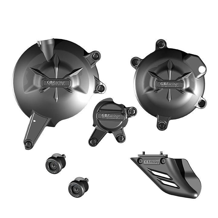 [CP-ER6-2006-CS-GBR] GBRacing Crash Protection Bundle for Kawasaki Ninja 650 ER-6 KLE650 Versys