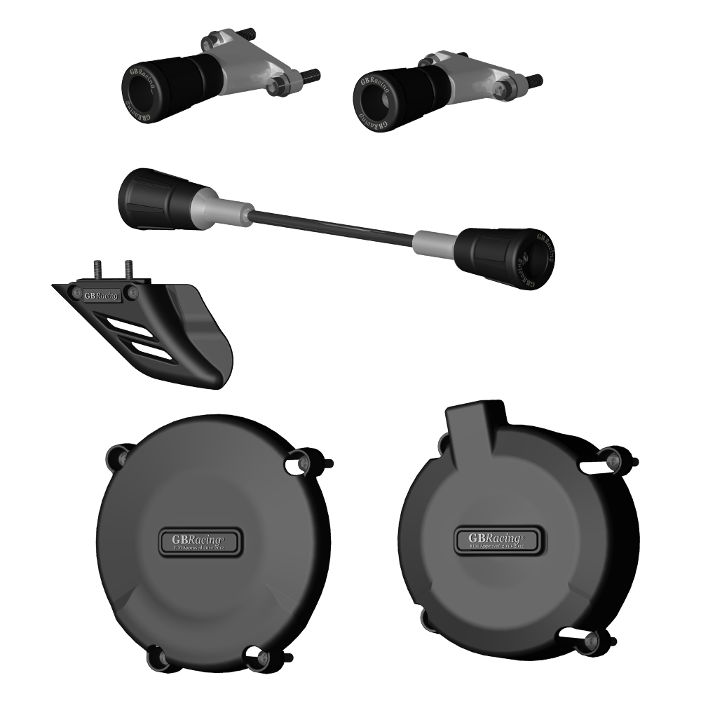 [CP-SD-CS-GBR] GBRacing Crash Protection Bundle for KTM 990 Super Duke / R 2005 - 2013
