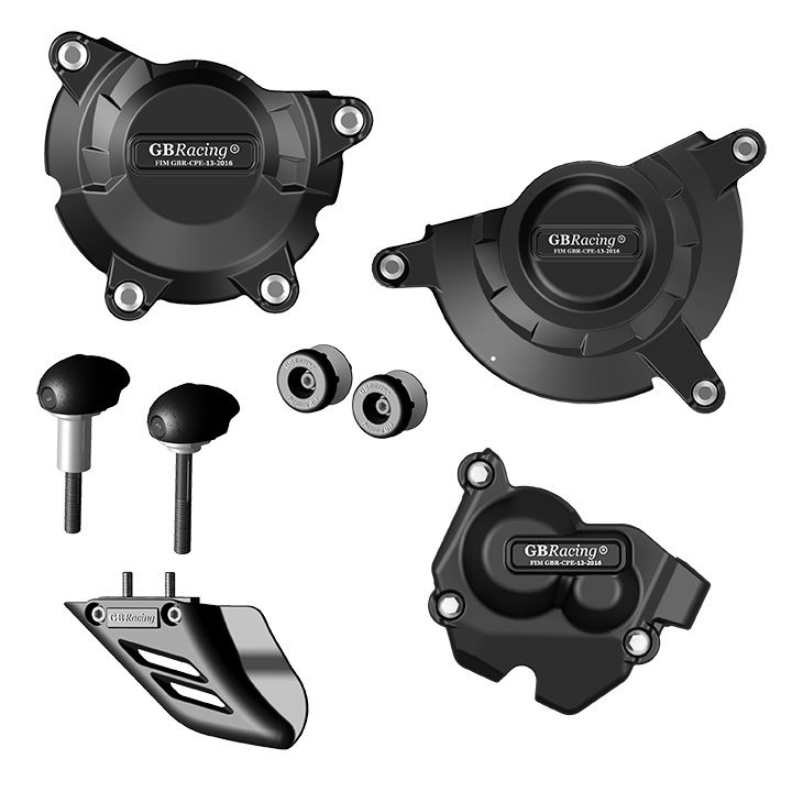 [CP-ZX10-2011-CS-GBR] GBRacing Crash Protection Bundle (Race) for Kawasaki Ninja ZX-10R