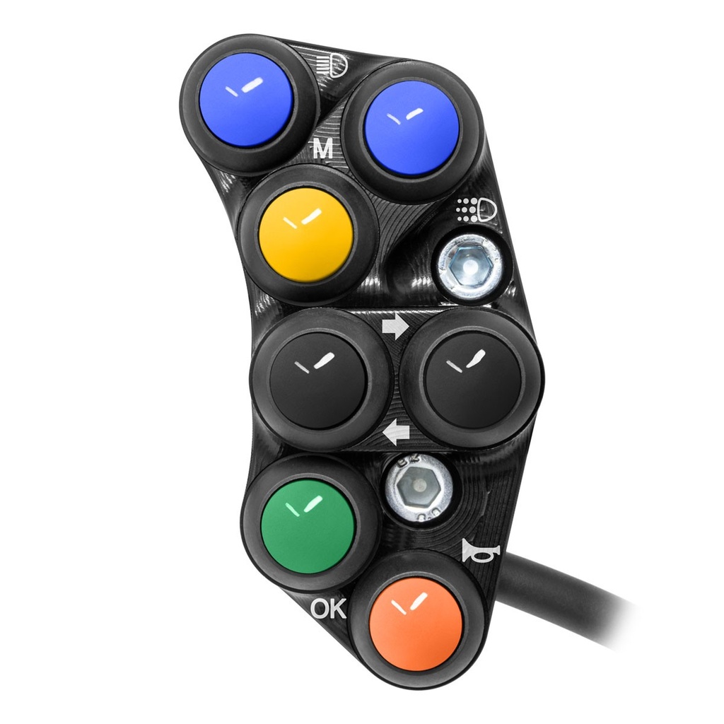 Jetprime LHS Handlebar Switch for Triumph Tiger 850 Sport, choice of colours