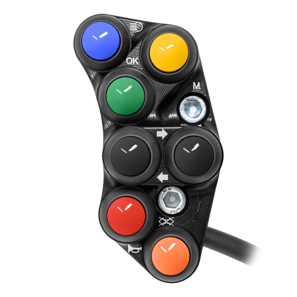 Jetprime LHS Handlebar Switch for Triumph Triple 765 R, choice of colours