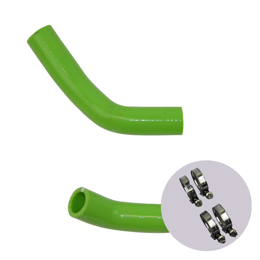 [HOSEKITKAW001GREEN] Eazi-Grip Silicone Hose and Clip Kit for Kawasaki Ninja 650 ER-6 2006 - 2017, green