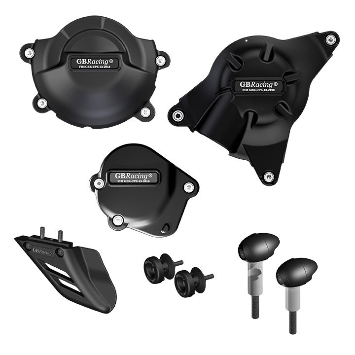 [CP-R6-2008-CS-GBR] GBRacing Crash Protection Bundle (Street) for Yamaha YZF-R6