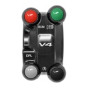 Jetprime Throttle Cover with Handlebar Switch for Ducati Panigale V4