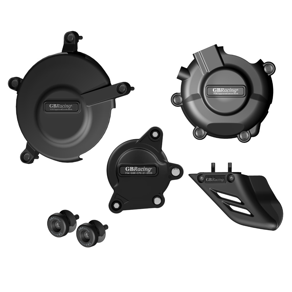 [CP-GSXR600-K6-CS-GBR] GBRacing Crash Protection Bundle for Suzuki GSX-R 600 / GSX-R 750 