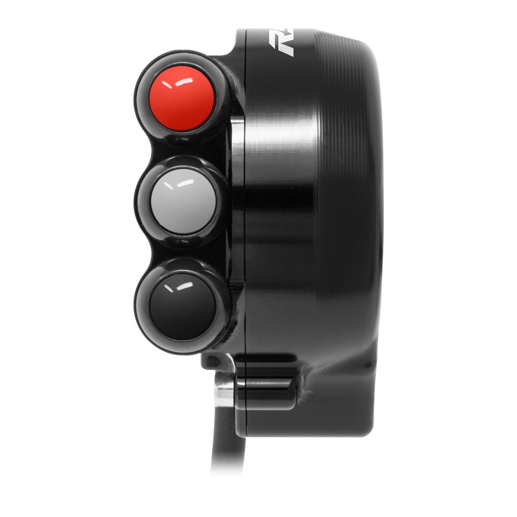 Jetprime Throttle Cover with Handlebar Switch for Aprilia RS 660