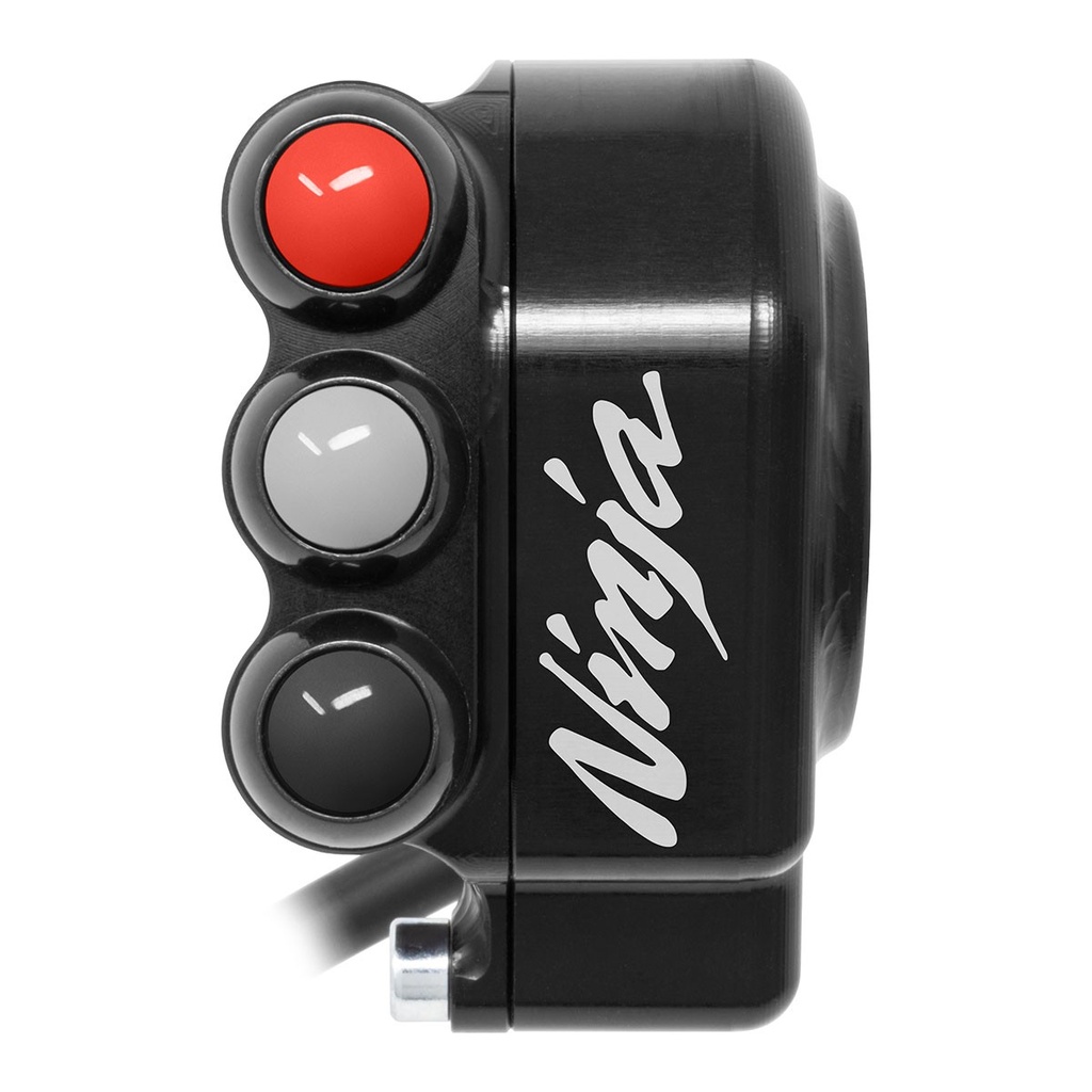 Jetprime Throttle Cover with Handlebar Switch for Kawasaki Ninja ZX-10R / R, choice of colours