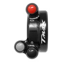 Jetprime Throttle Cover with Handlebar Switch for Yamaha T-MAX 530, choice of colours