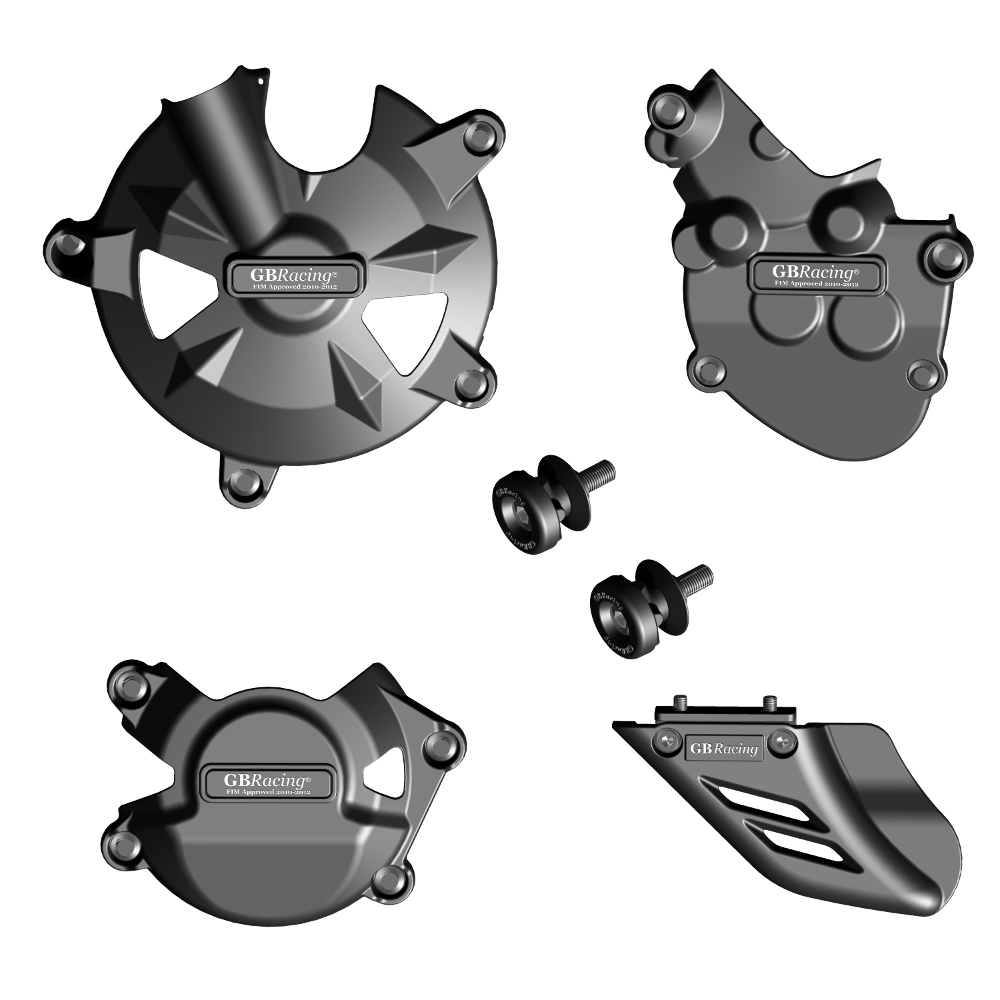 [CP-ZX10-2008-CS-GBR] GBRacing Crash Protection Bundle for Kawasaki ZX-10R 2008 - 2010