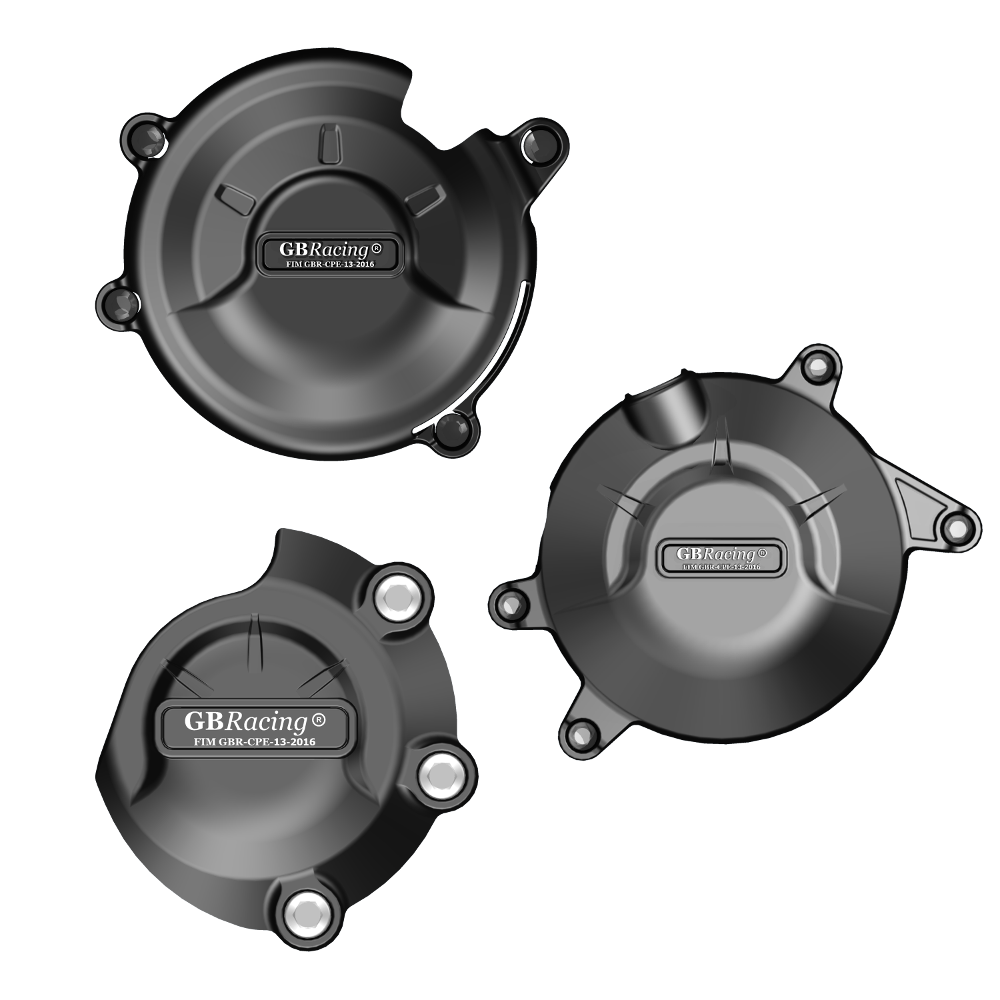 [EC-CBR500-2013-SET-GBR] GBRacing Engine Case Cover Set for Honda CBR500R CB500F