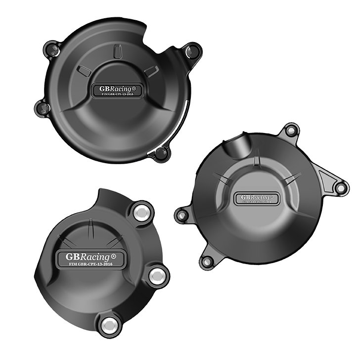 [EC-CBR500-2013-SET-GBR] GBRacing Engine Case Cover Set for Honda CBR500R CB500F