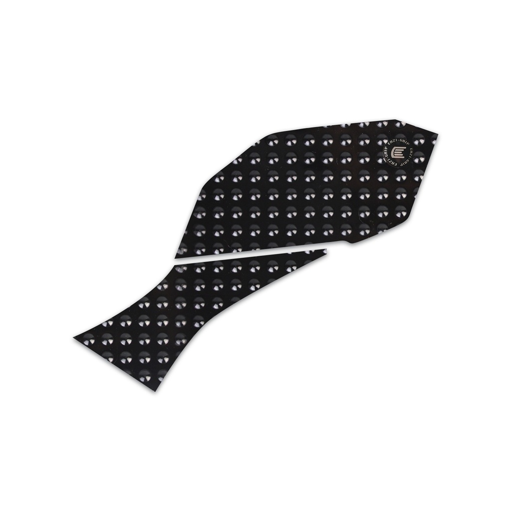 [EVO450BL] Eazi-Grip EVO Tank Grips for Kawasaki KLE500, clear or black (Black)
