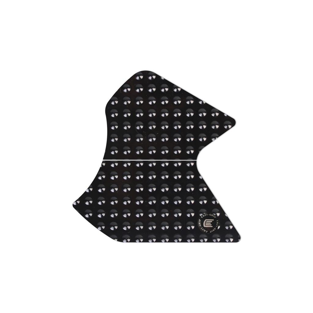 [EVOMOT003BL] Eazi-Grip EVO Tank Grips for Moto Guzzi Stelvio, clear or black (Black)
