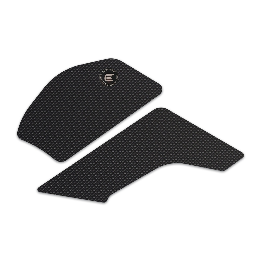 [PROQJM002BL] Eazi-Grip PRO Tank Grips for QJMOTOR SRK 800, clear or black (Black)