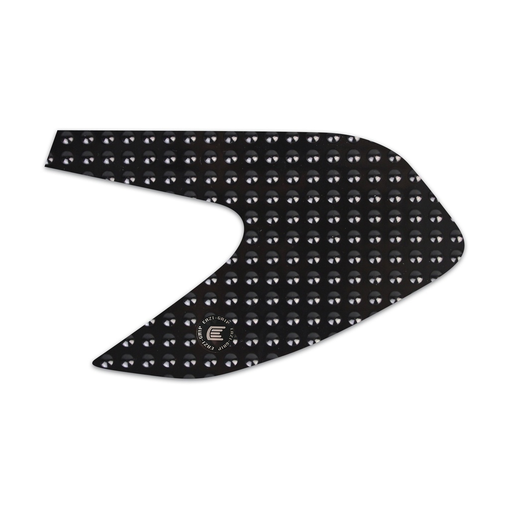 [EVOQJM005BL] Eazi-Grip EVO Tank Grips for QJMOTOR SRK 921 RR, clear or black (Black)