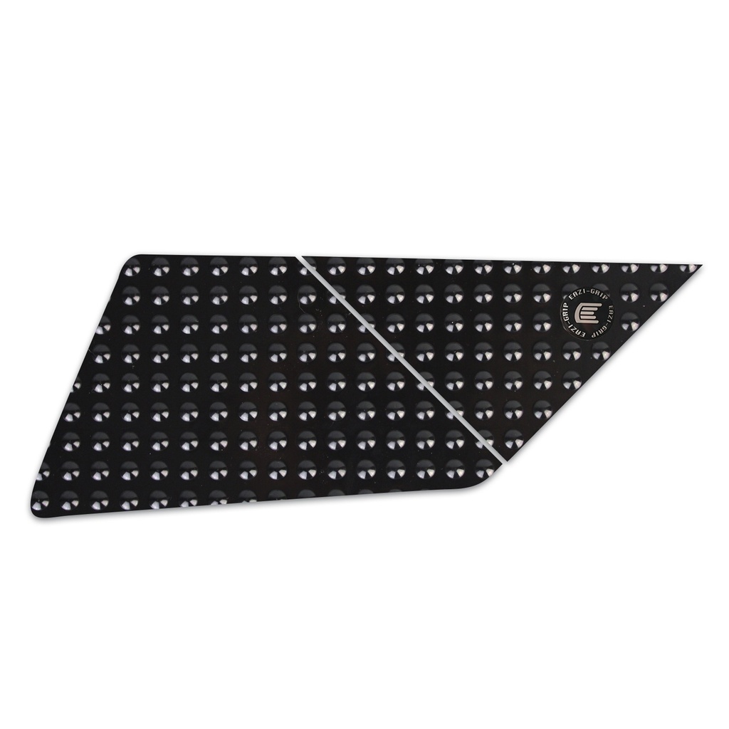 [EVOQJM006BL] Eazi-Grip EVO Tank Grips for QJMOTOR SRT 900 SX, clear or black (Black)