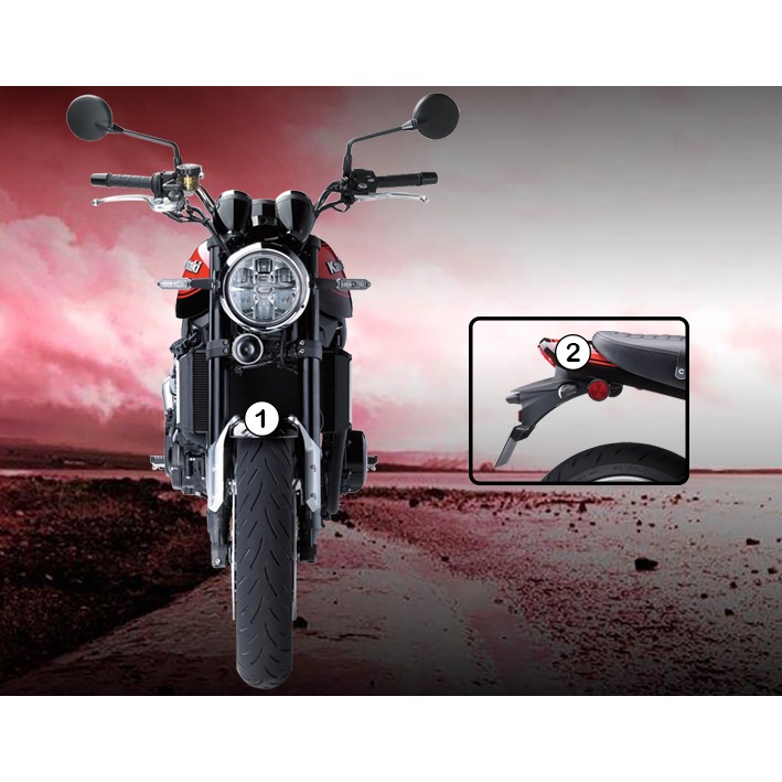 [GUARDKAW019] Eazi-Grip Paint Protection Film for Kawasaki Z900RS, gloss or matte (Gloss)