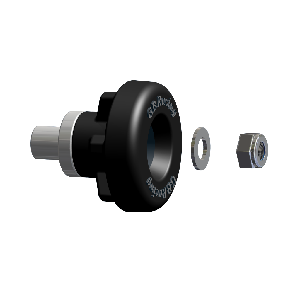 GBRacing Front Spindle Protector RHS for Triumph Daytona 675, Street Triple / R