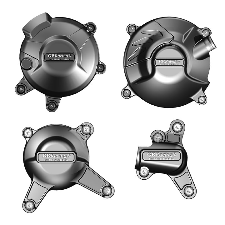 [EC-MT09-2014-SET-GBR] GBRacing Engine Case Cover Set for Yamaha MT-09 XSR900 FZ-09 Tracer