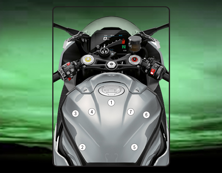 Eazi-Guard Tank Protection Film for BMW S1000RR S1000R M1000RR, gloss or matte