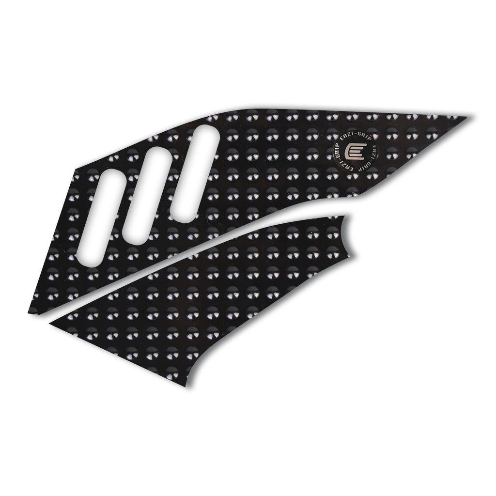 [EVO238BL] Eazi-Grip EVO Tank Grips for Ducati Diavel V4, clear or black (Black)