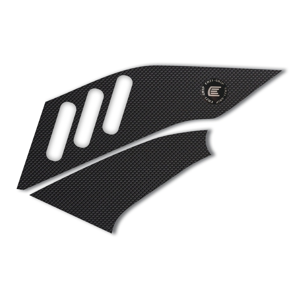 [PRO238BL] Eazi-Grip PRO Tank Grips for Ducati Diavel V4, clear or black (Black)