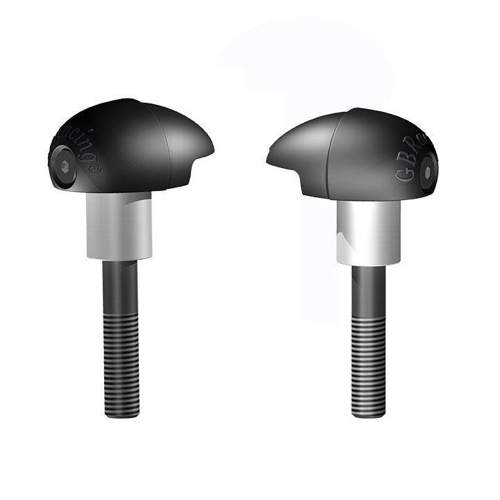 [FS-675-2013-R] GBRacing Bullet Frame Sliders (Race) for Triumph Daytona 675