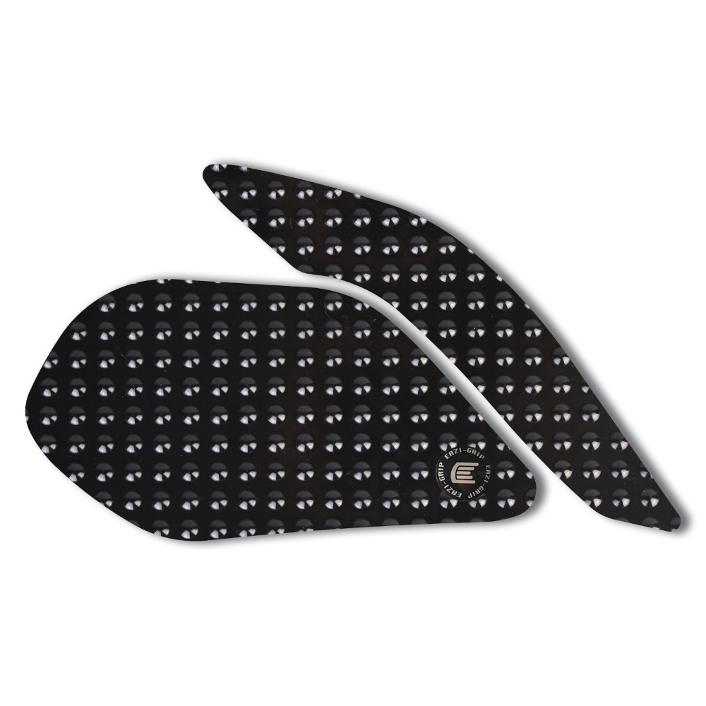 [EVOMOT002BL] Eazi-Grip EVO Tank Grips for Moto Guzzi V85 TT, clear or black (Black)