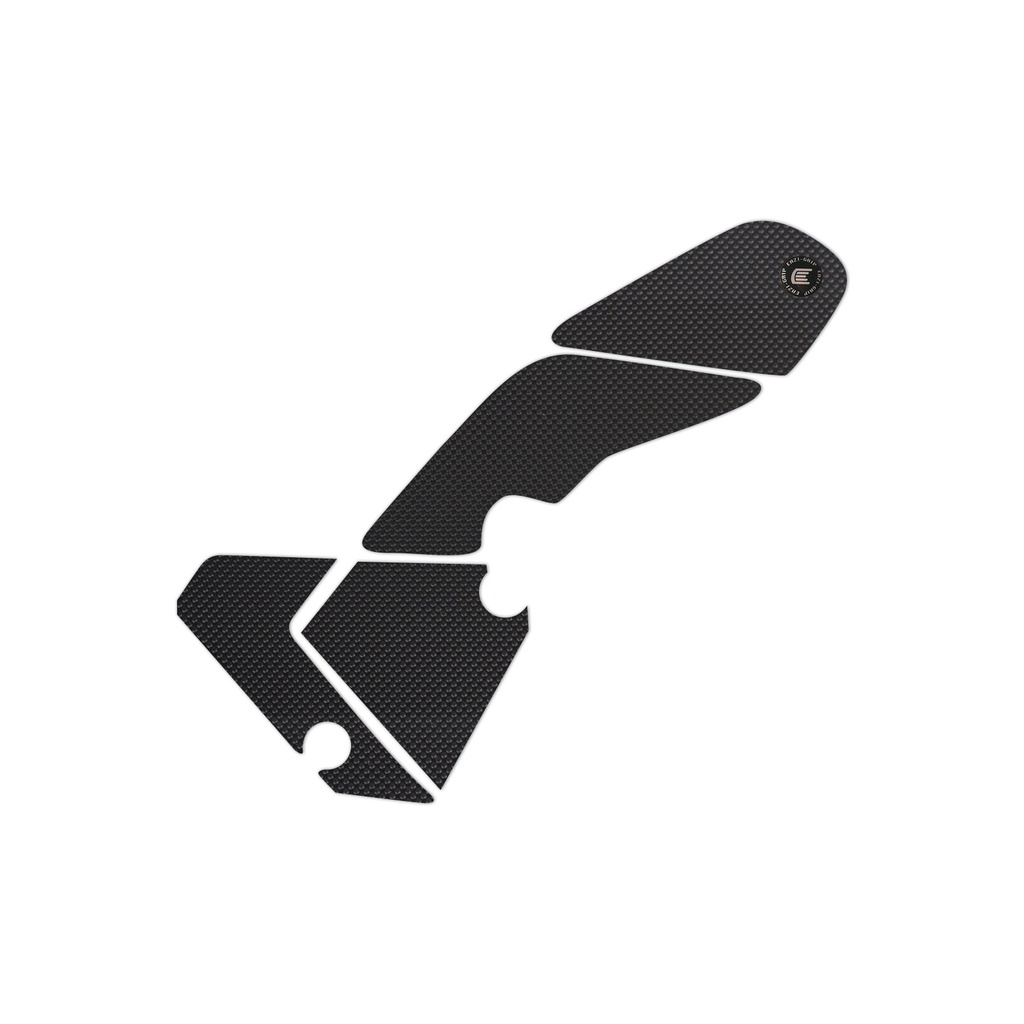 [PRO951BL] Eazi-Grip PRO Tank Grips Off-Road for Yamaha Tenere 700, clear or black (Black)