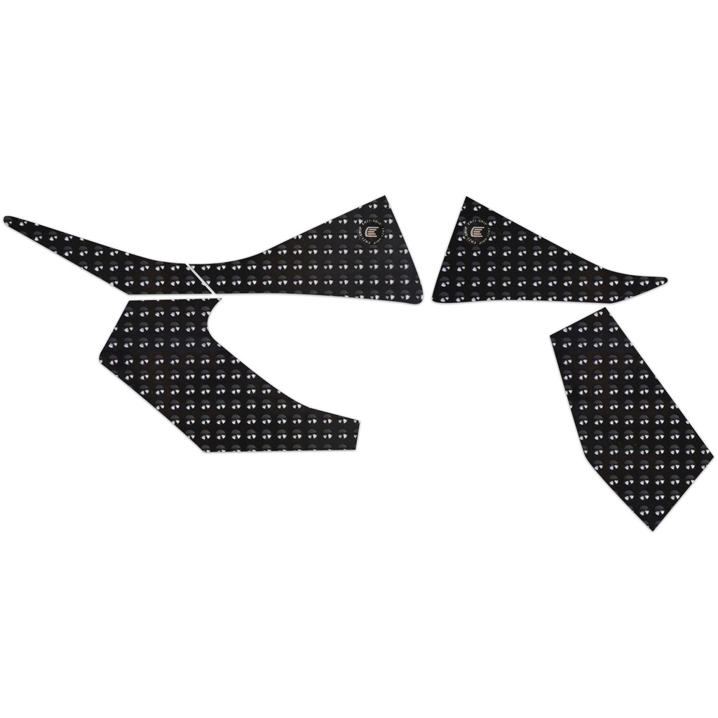 [EVO522BL] Eazi-Grip EVO Tank Grips for KTM EXC EXC-F SX SX-F clear or black (Black)