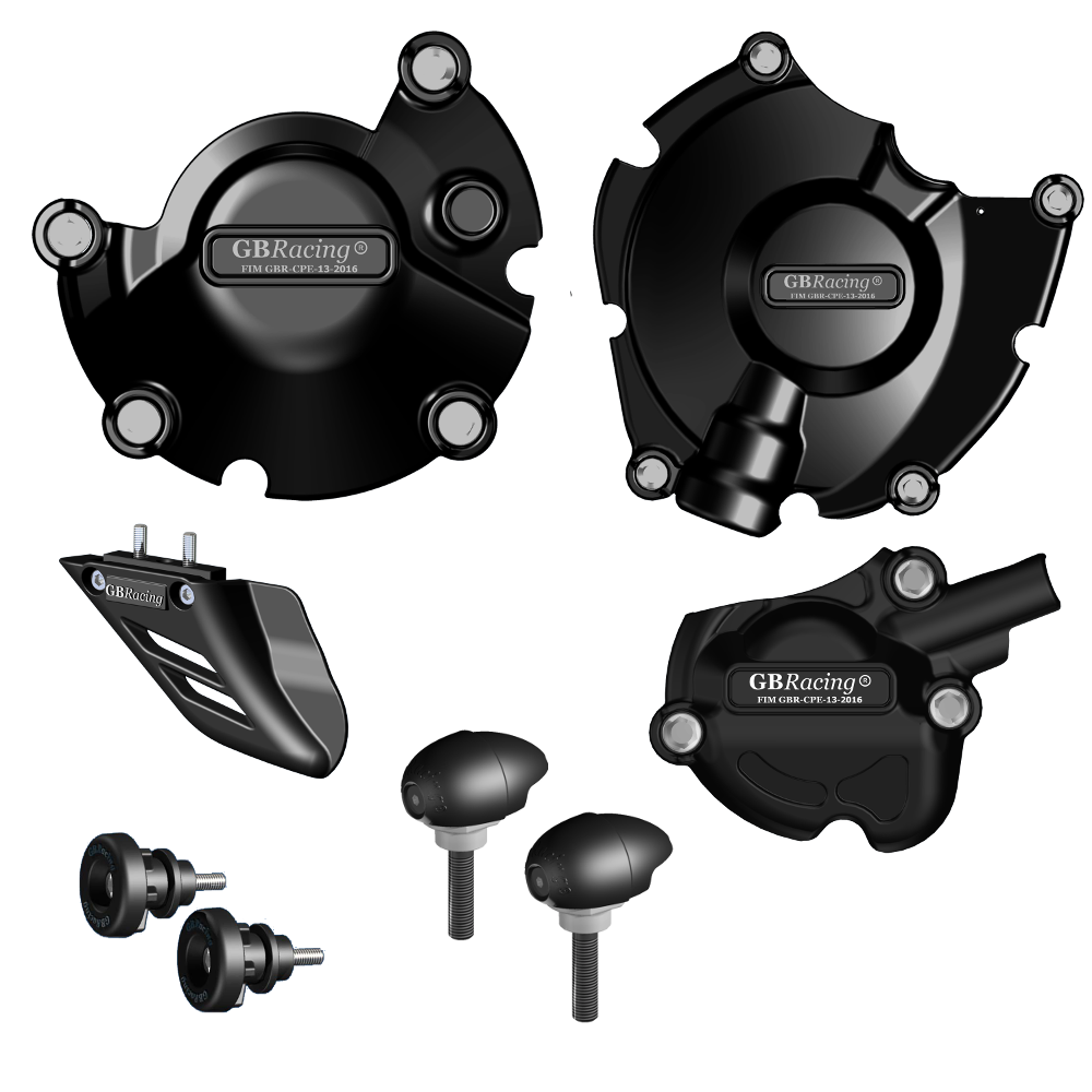 [CP-R1-2015-R-CS-GBR] GBRacing Crash Protection Bundle (Race) for Yamaha YZF-R1