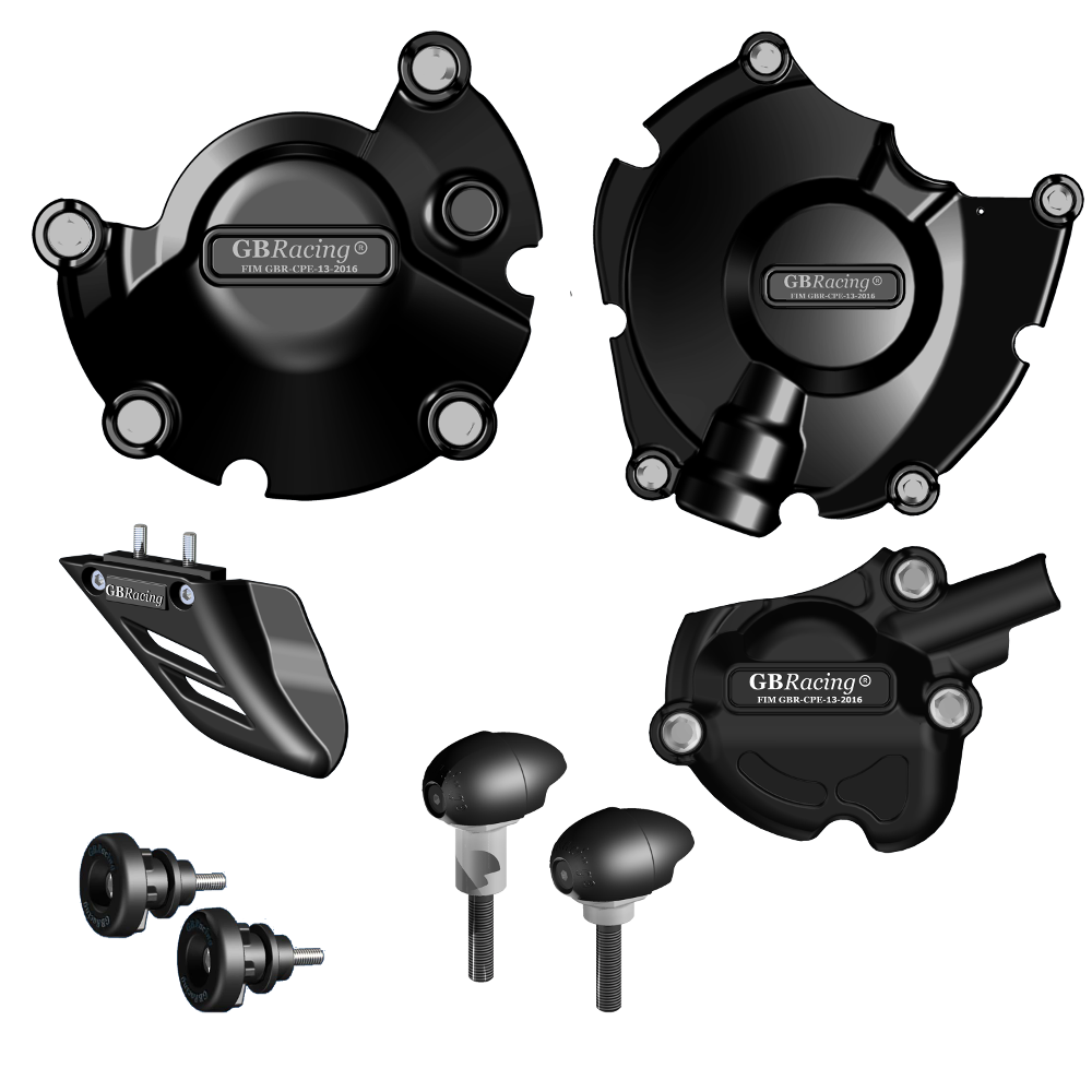 [CP-R1-2015-CS-GBR] GBRacing Crash Protection Bundle (Street) for Yamaha YZF-R1
