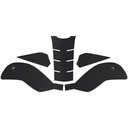 Eazi-Grip PRO Wrap-Around Tank Grip for Honda CBR500R, clear or black