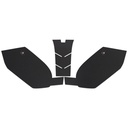 Eazi-Grip PRO Wrap-Around Tank Grip for Kawasaki Ninja 500 Z500, clear or black