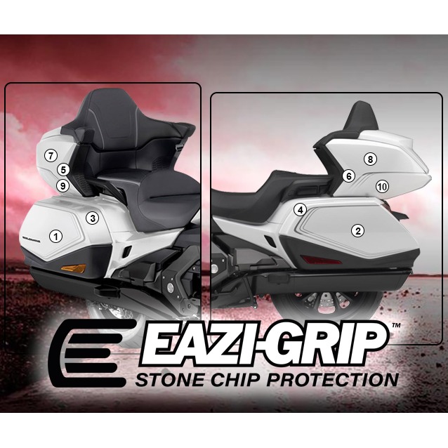 Eazi-Grip Pannier Protection Film for Honda Goldwing Tour, gloss or matte