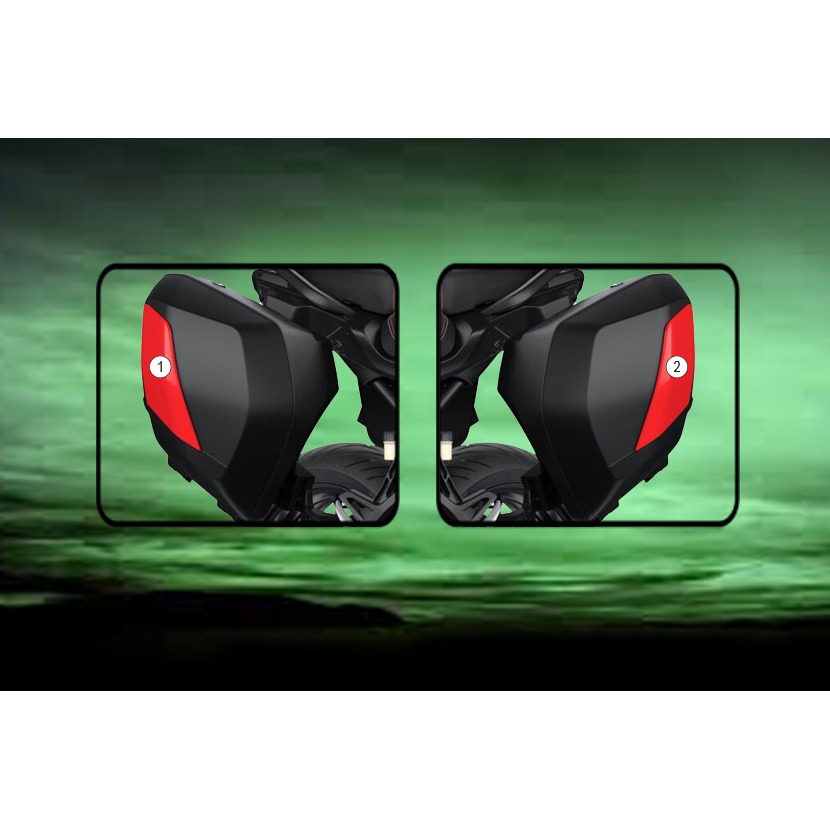 Eazi-Grip Pannier Protection Film for Yamaha Tracer 9 GT, gloss or matte