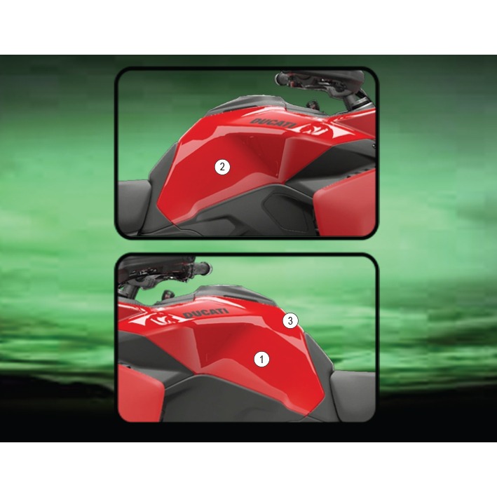 [TANKDUC006] Eazi-Grip Tank Protection Film for Ducati Multistrada V2 (Gloss)