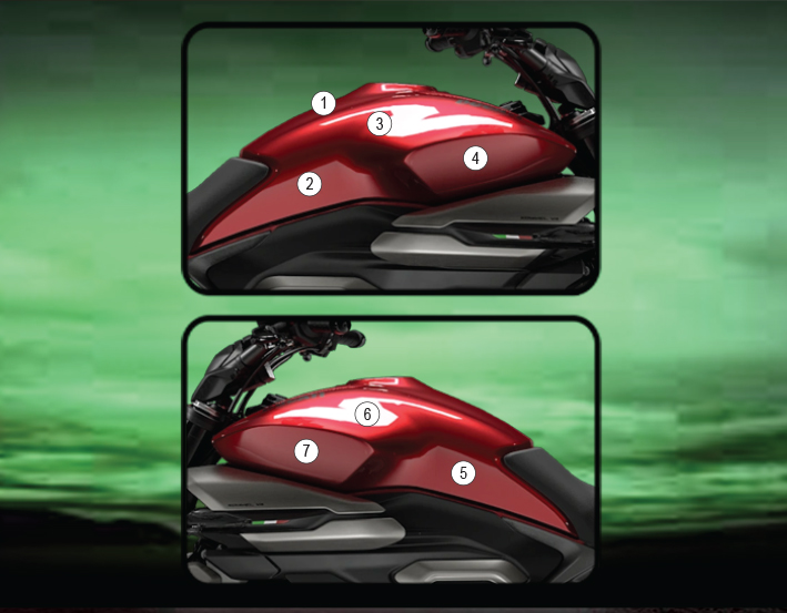 Eazi-Grip Tank Protection Film for Ducati XDiavel V4
