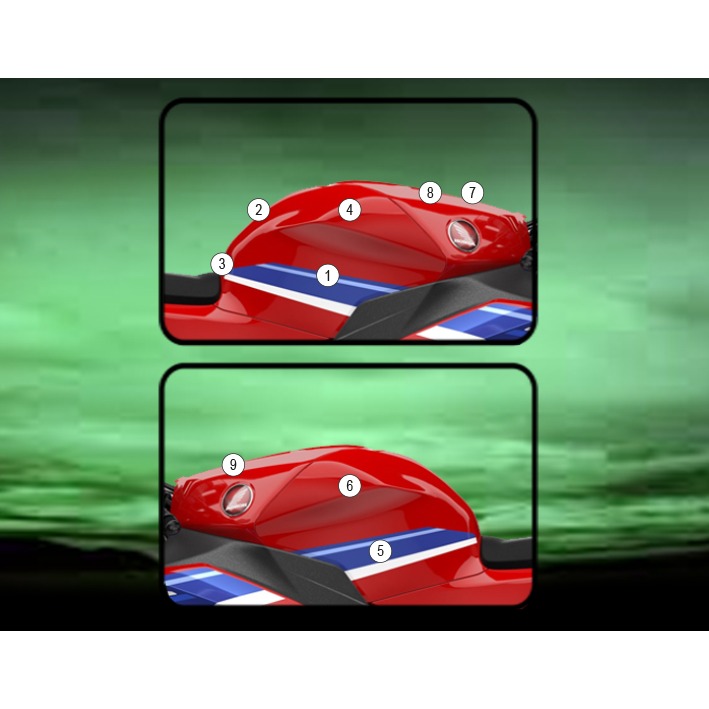 Eazi-Grip Tank Protection Film for Honda CBR600RR