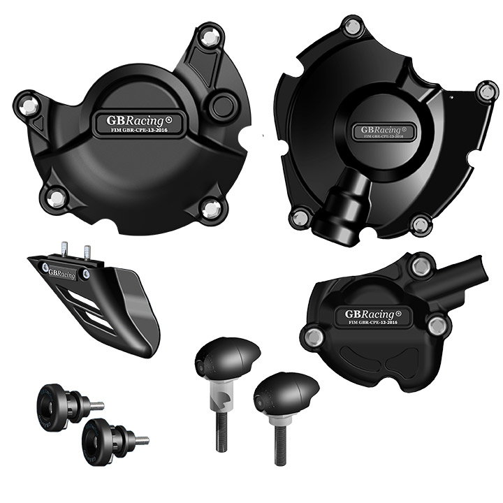 [CP-MT10-2015-CS-GBR] GBRacing Crash Protection Bundle for Yamaha MT-10